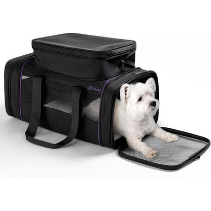 Portable Pet Carrier For Travel Soft Expandable